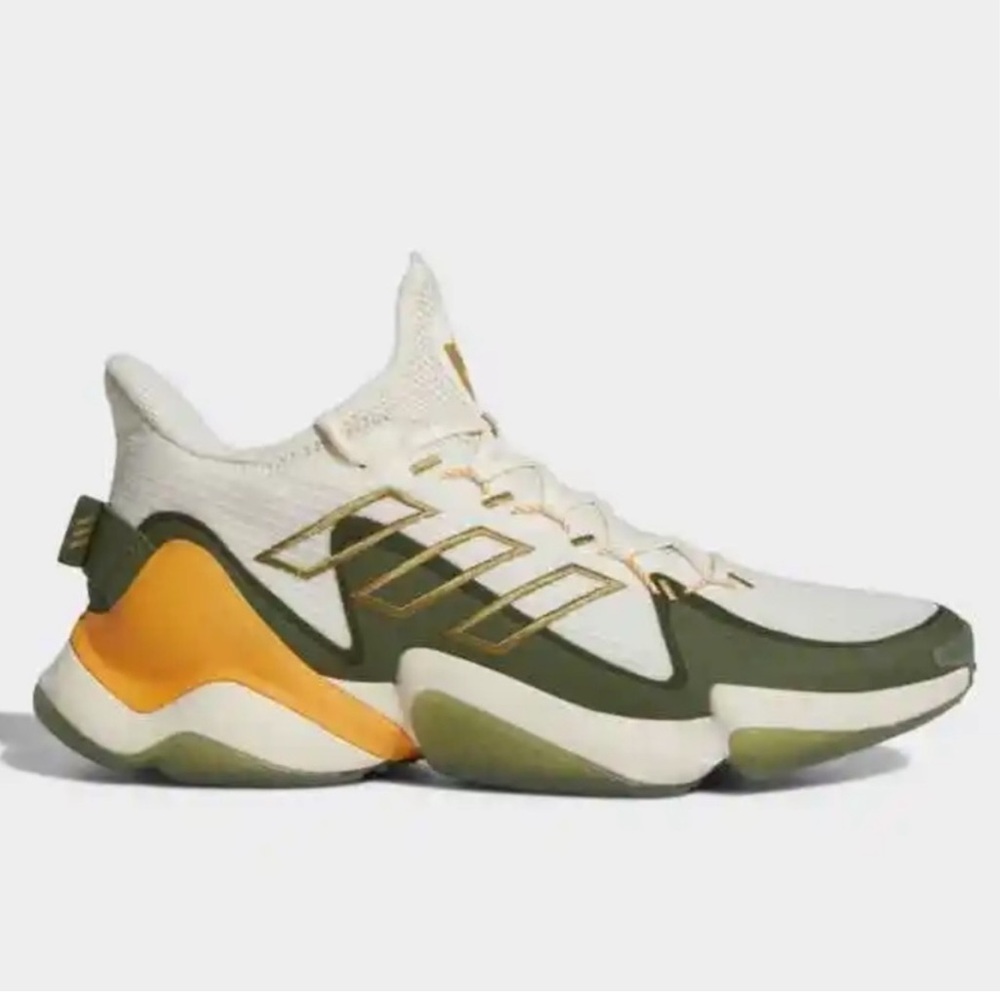 ADIDAS Mahomes 1 Impact FLX Khaki Green - Picture 2 of 6